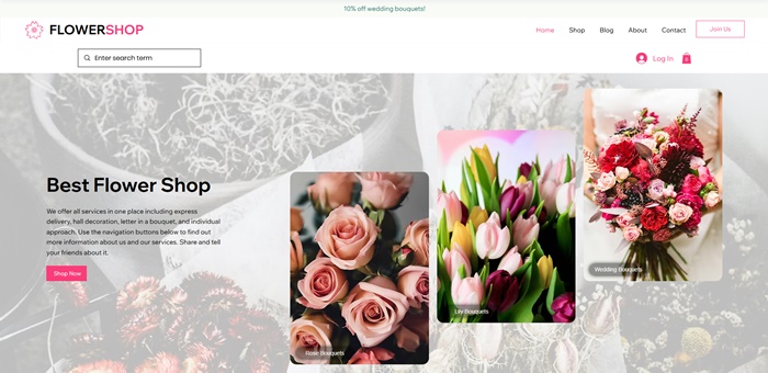 Florist: Flower Shop