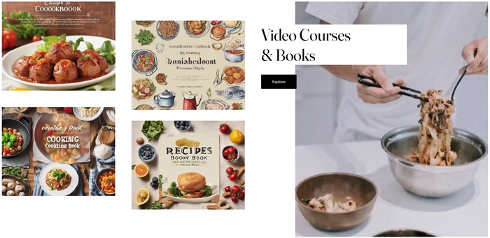 Wix Food Website Template