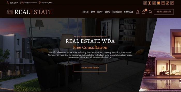 WordPress Real Estate Theme