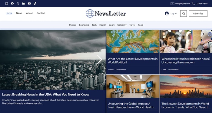 Email Newsletter