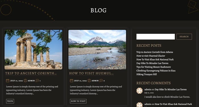 Best WordPress Travel Agency Theme - Travel Blog and Website