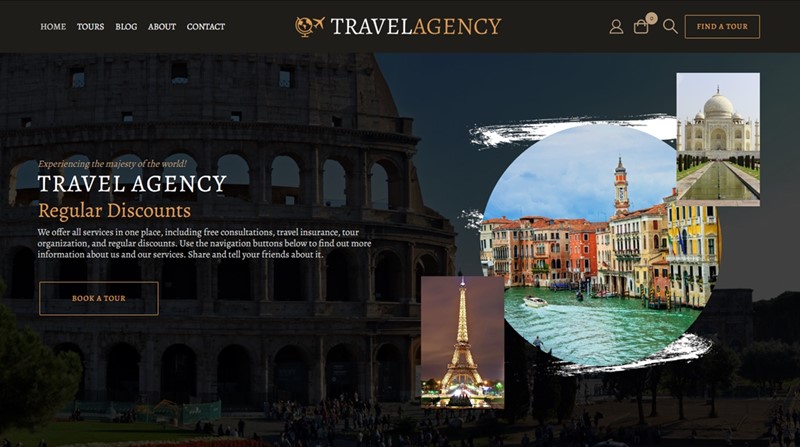 WordPress Travel Agency Theme