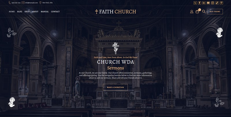 WordPress Church Theme