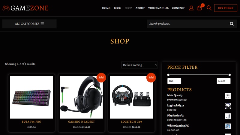 Gaming WDA - Best WordPress Video Game & Esports Theme