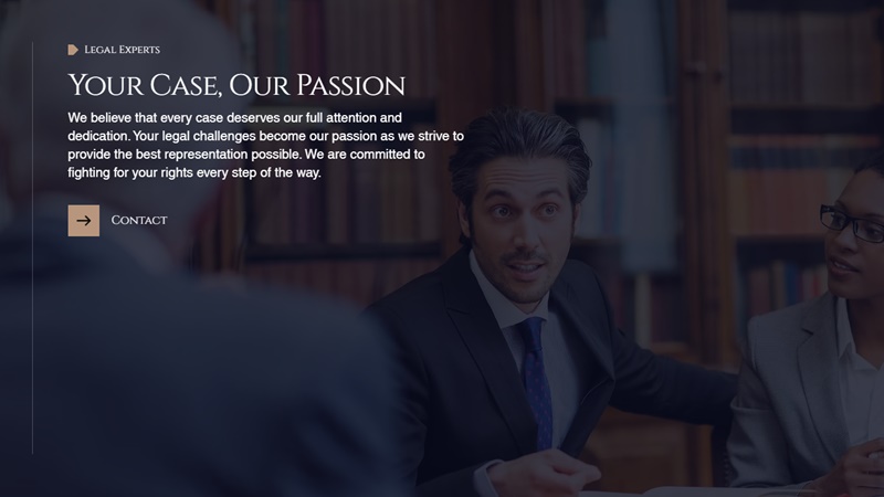 Best Wix Law Firm Website Template