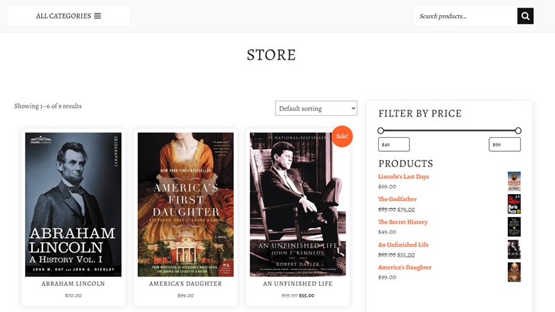Bookstore WDA: Best WordPress Theme for Bookstores