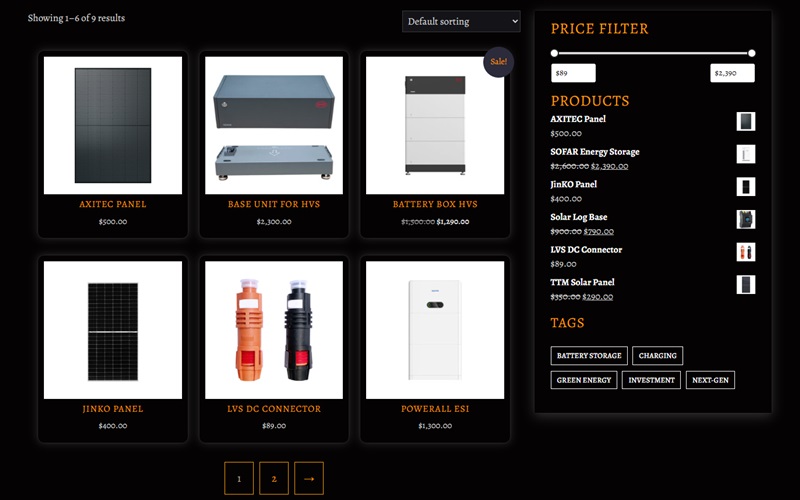 Best WordPress Solar Energy Theme - Ideal for Renewable & Green Energy Companies