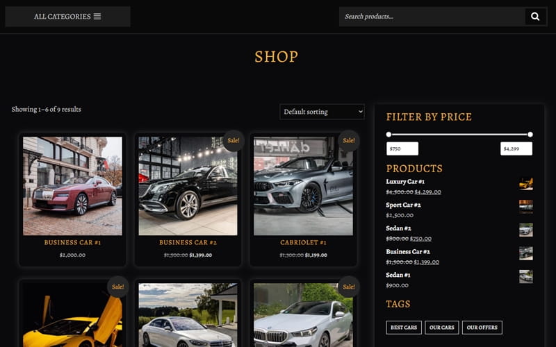 Best WordPress Theme for Car Dealers and Auto Sales Websites