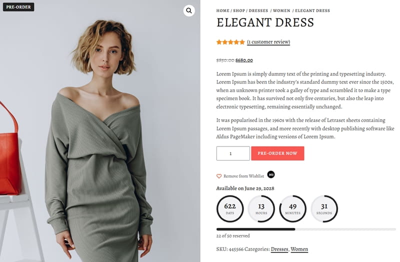 WooCommerce Pre-Order Plugin with Deposits